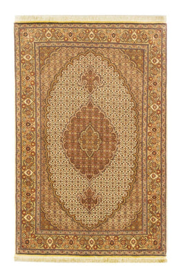 Tapis persan - Tabriz - Royal - 153 x 105 cm - beige
