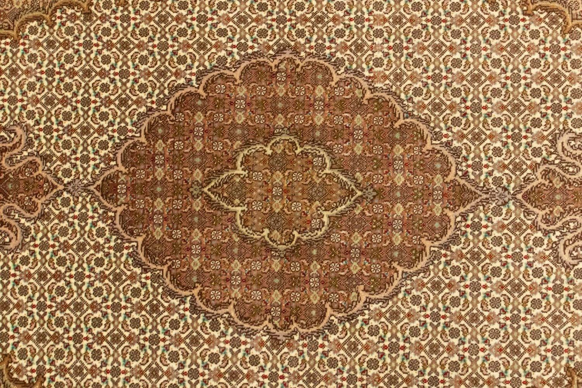 Tapis persan - Tabriz - Royal - 153 x 105 cm - beige