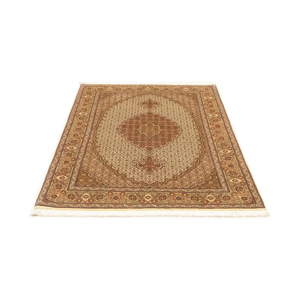 Tapis persan - Tabriz - Royal - 153 x 105 cm - beige
