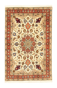 Tapis persan - Tabriz - Royal - 148 x 97 cm - beige