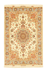 Tapis persan - Tabriz - Royal - 154 x 100 cm - beige