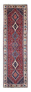 Tapis de couloir Tapis persan - Bidjar - 293 x 82 cm - rouge foncé