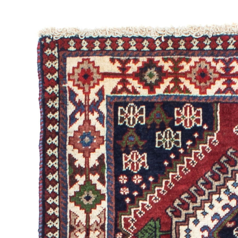 Tapis de couloir Tapis persan - Nomadic - 194 x 80 cm - rouge foncé