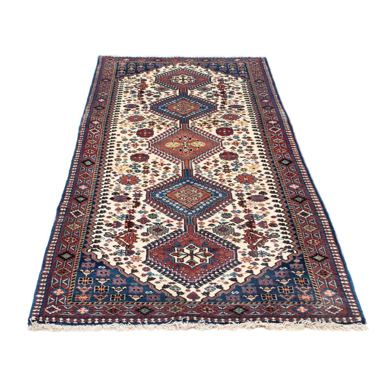 Tapis de couloir Tapis persan - Nomadic - 202 x 85 cm - beige