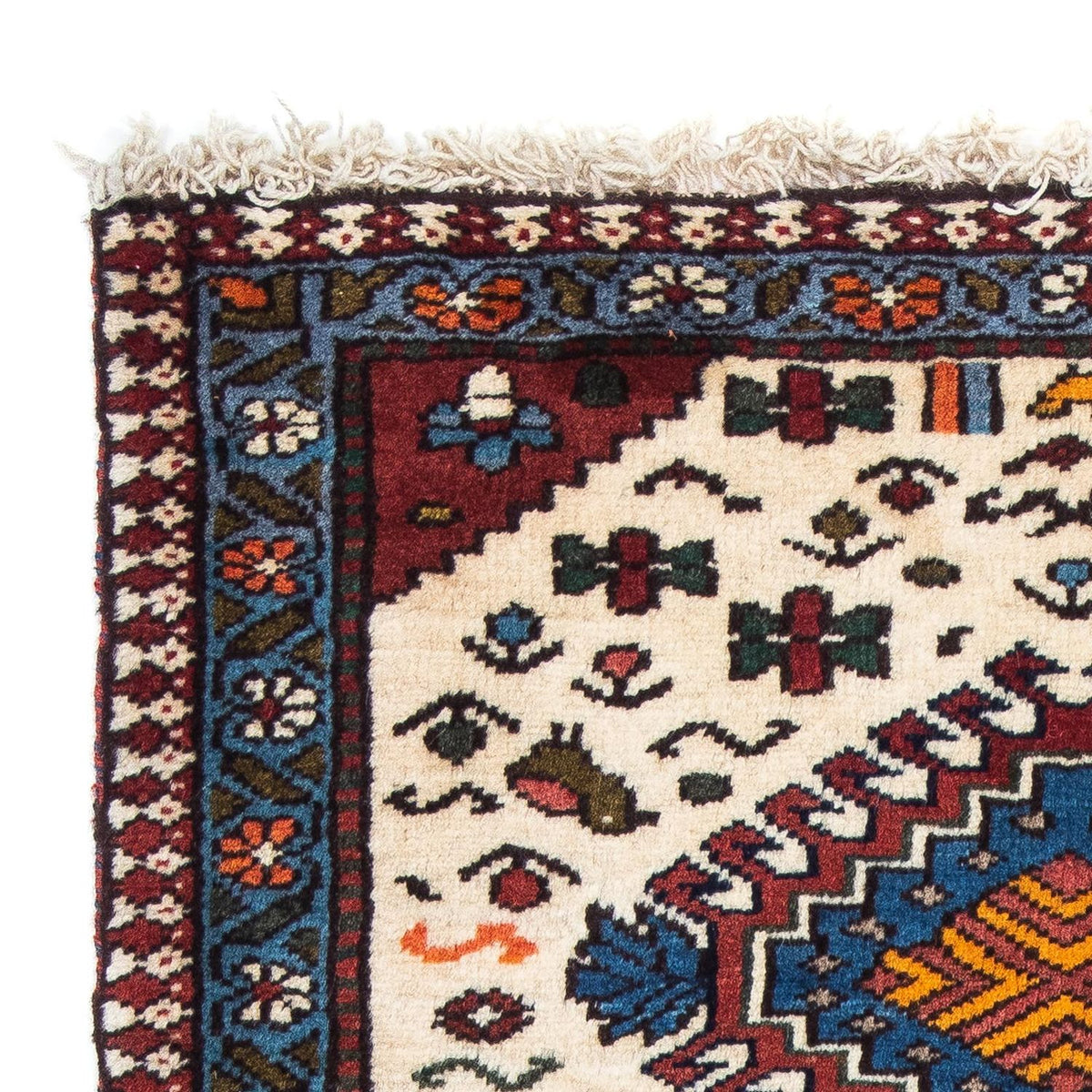 Tapis persan - Nomadic - 96 x 63 cm - beige