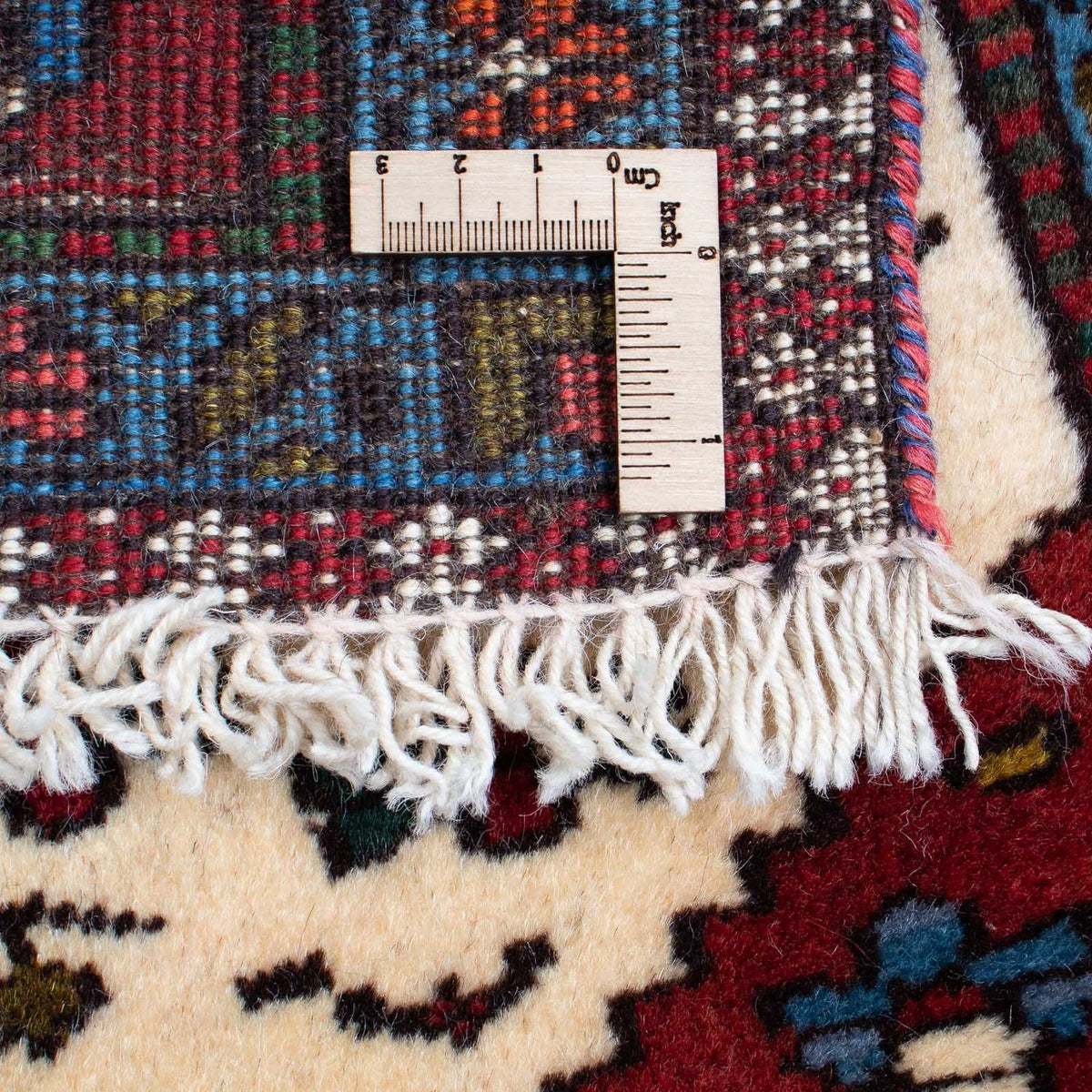 Tapis persan - Nomadic - 96 x 63 cm - beige