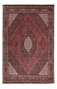 Tapis persan - Bidjar - 246 x 167 cm - rouge foncé