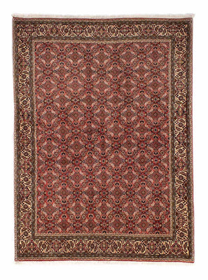 Tapis persan - Bidjar - 244 x 172 cm - rouge foncé