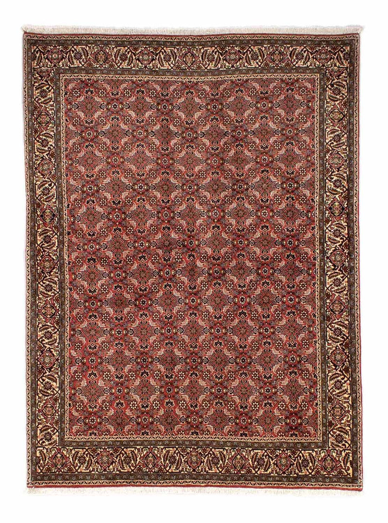 Tapis persan - Bidjar - 244 x 172 cm - rouge foncé