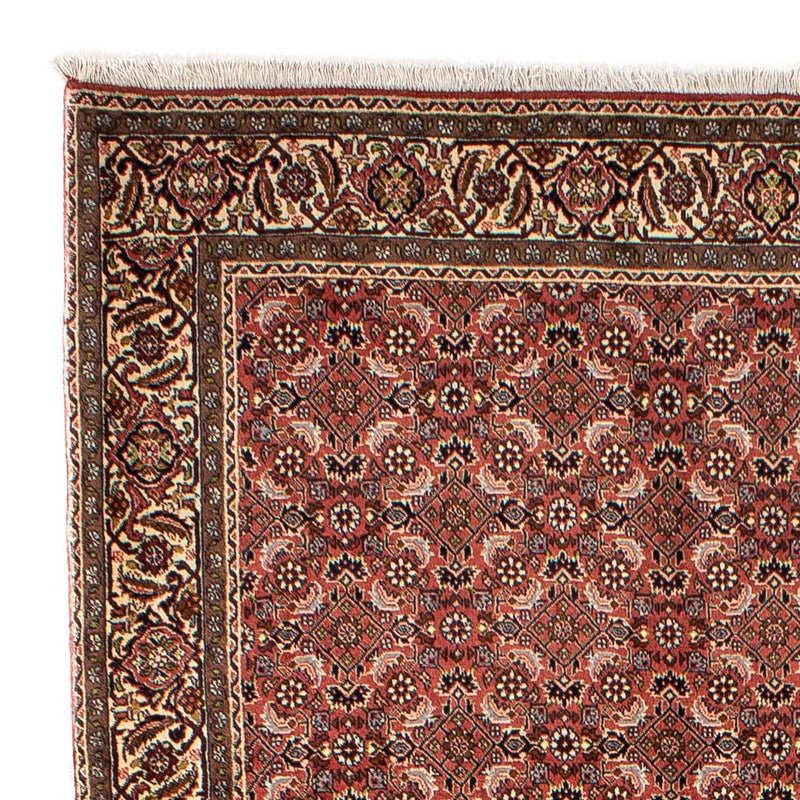 Tapis persan - Bidjar - 244 x 172 cm - rouge foncé