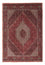 Tapis persan - Bidjar - 245 x 167 cm - rouge foncé