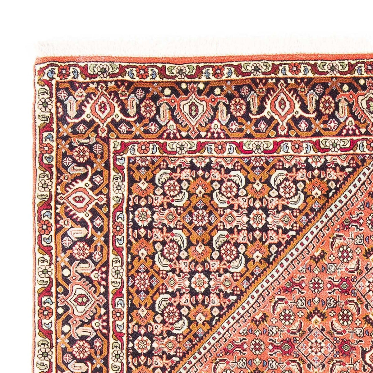 Tapis persan - Bidjar - 170 x 112 cm - rouge clair