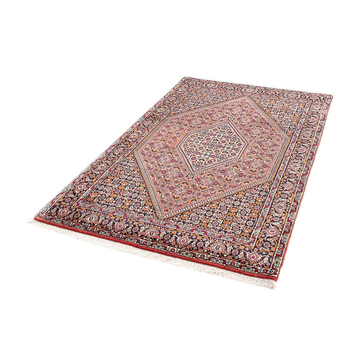 Tapis persan - Bidjar - 170 x 112 cm - rouge clair