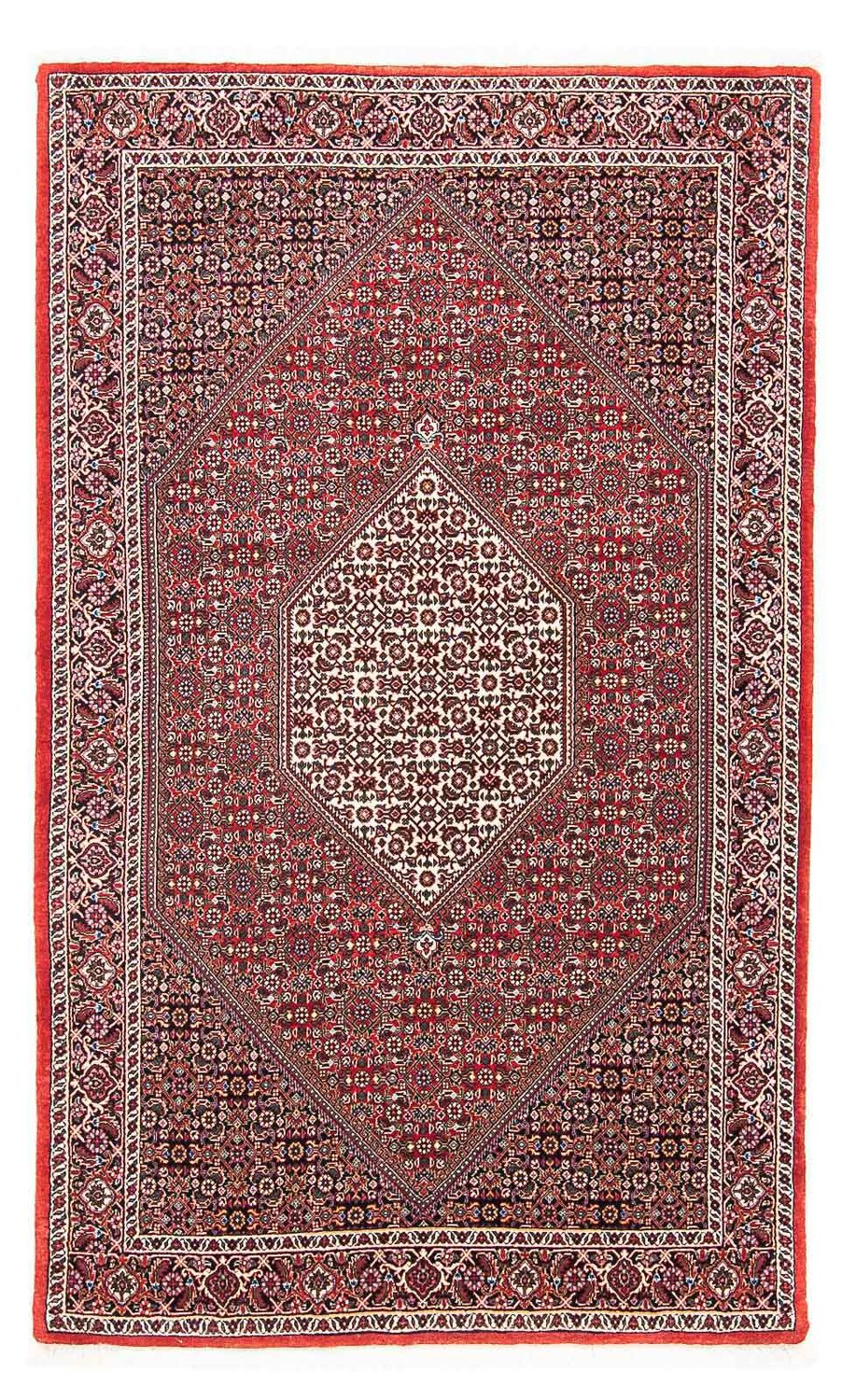 Tapis persan - Bidjar - 185 x 112 cm - rouge