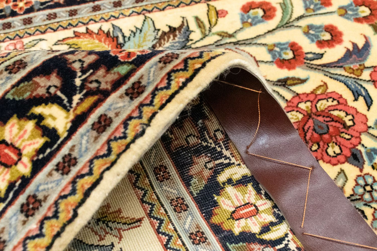 Tapis persan - Ghom - 115 x 73 cm - beige