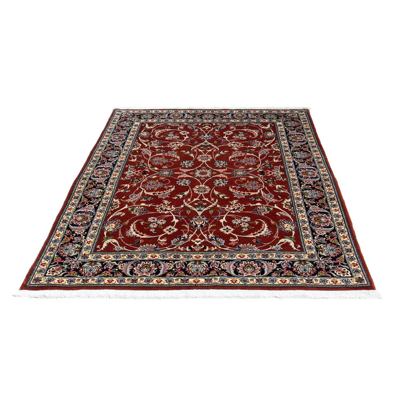 Tapis persan - Ghom - 181 x 136 cm - rouge foncé