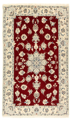 Tapis persan - Nain - Royal - 128 x 75 cm - rouge