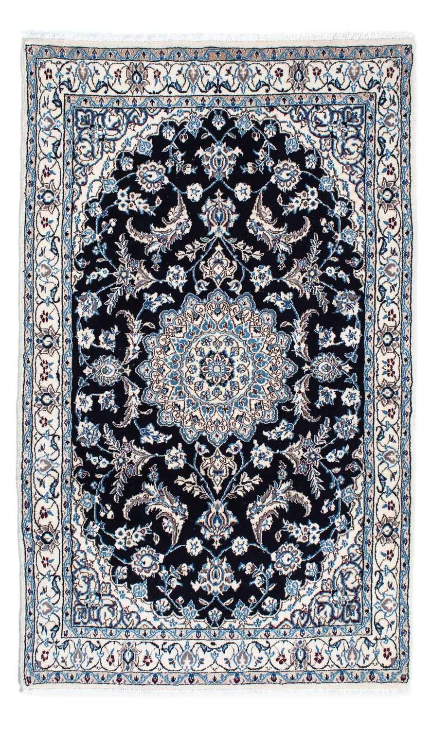 Tapis de couloir Tapis persan - Nain - Royal - 174 x 106 cm - beige