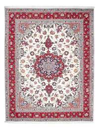 Tapis persan - Tabriz - Royal - 200 x 154 cm - beige