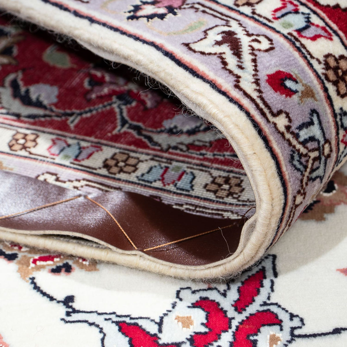 Tapis persan - Tabriz - Royal - 200 x 154 cm - beige