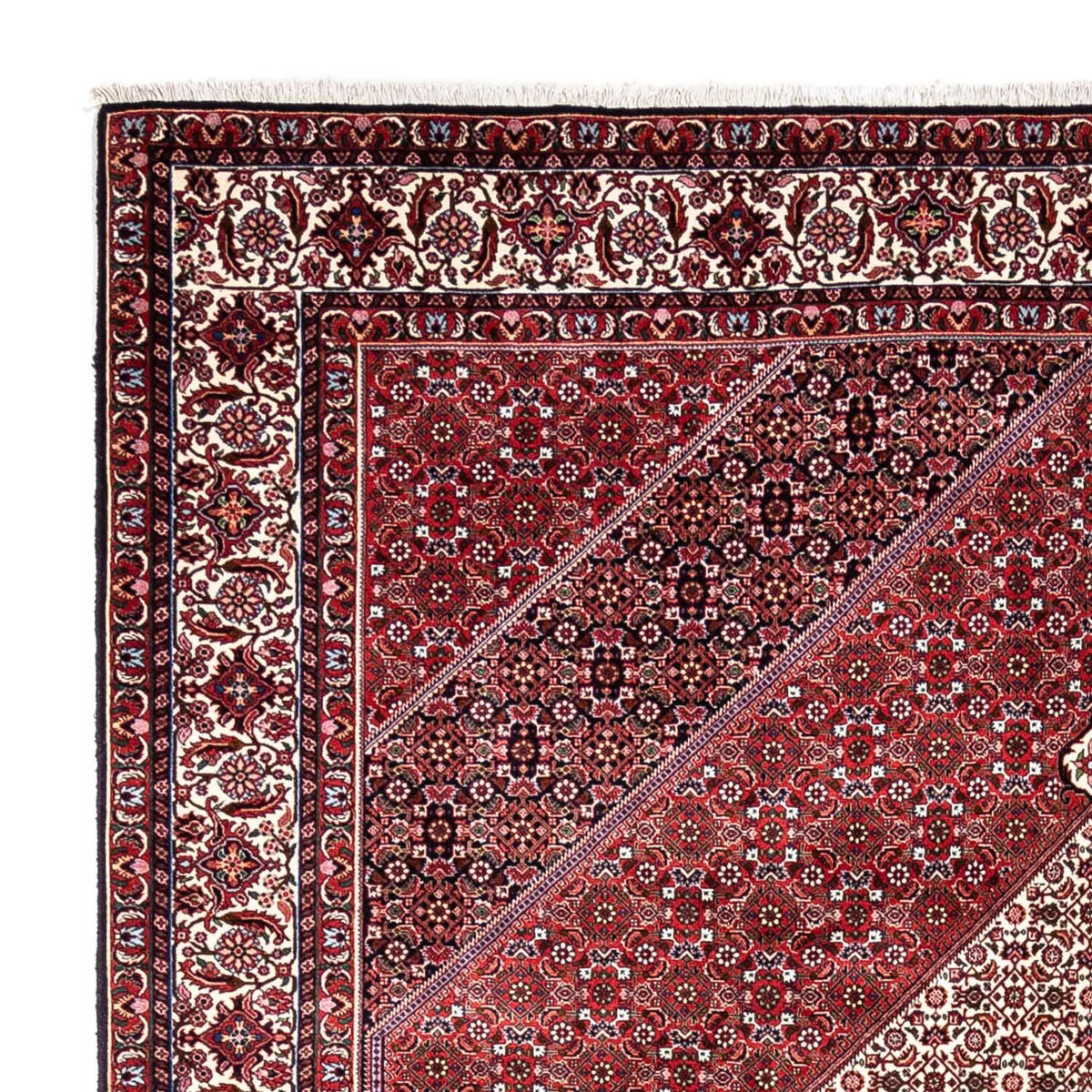 Tapis persan - Bidjar - 360 x 253 cm - rouge