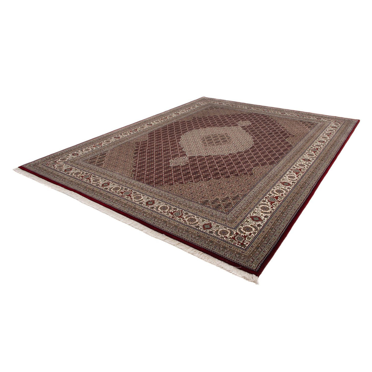 Tapis persan - Bidjar - 339 x 253 cm - marron