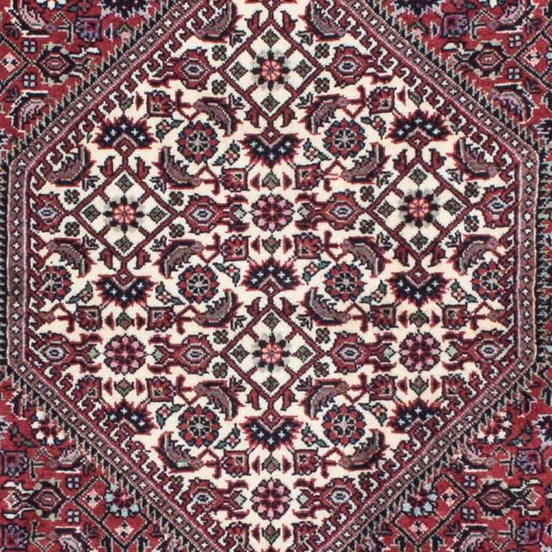 Tapis de couloir Tapis persan - Bidjar - 198 x 77 cm - rouge