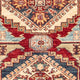 Tapis de couloir Tapis Ziegler - Kazak - 300 x 76 cm - rouge foncé