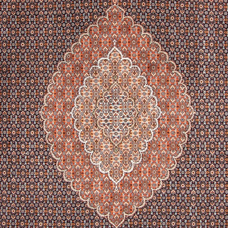 Tapis persan - Tabriz - 300 x 202 cm - bleu foncé