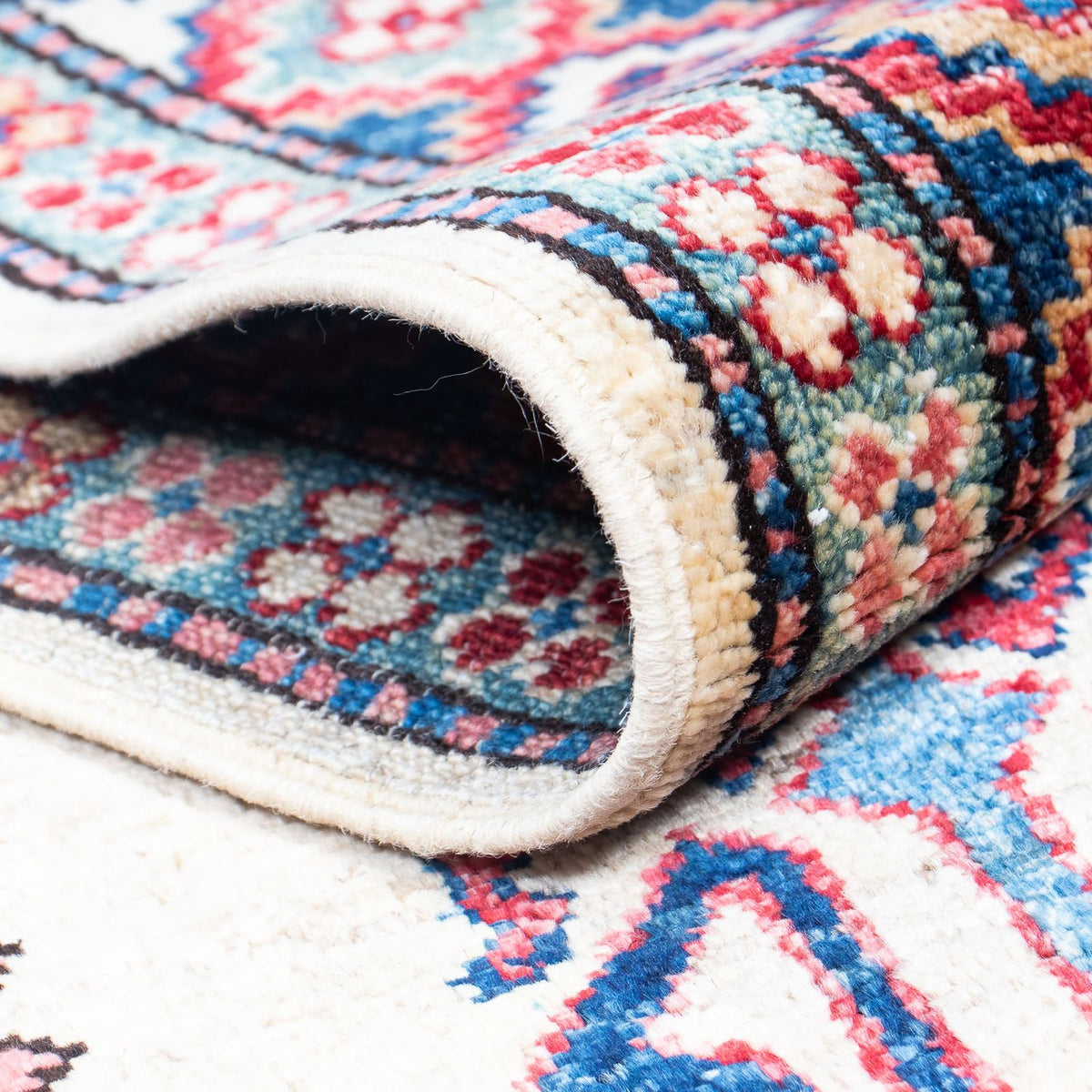 Tapis de couloir Tapis Ziegler - Kazak - 309 x 70 cm - multicolore