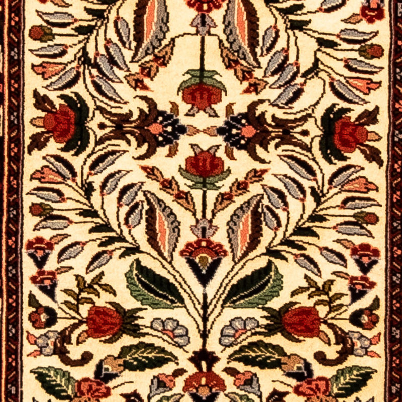 Tapis de couloir Tapis persan - Bidjar - 289 x 57 cm - beige