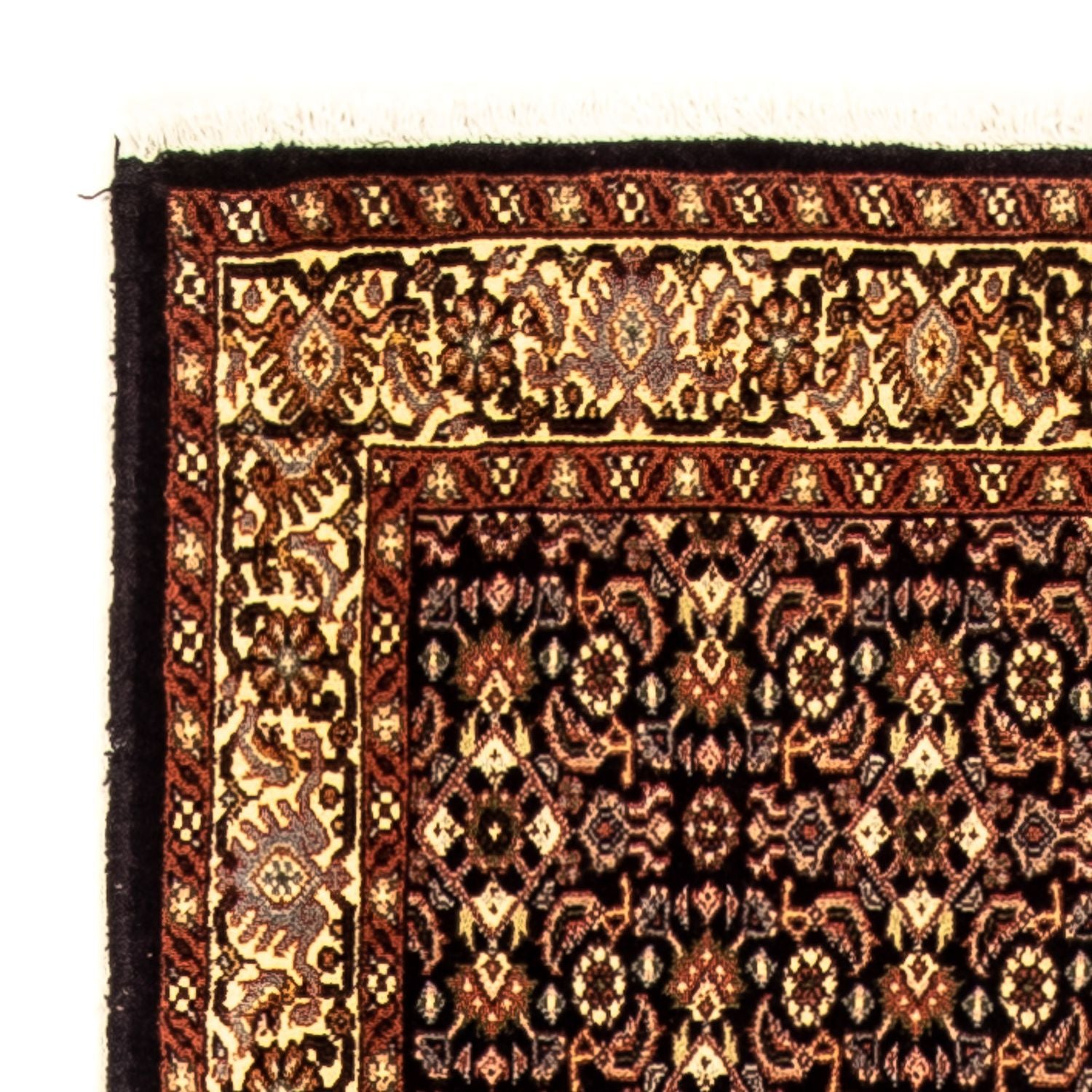 Tapis de couloir Tapis persan - Bidjar - 285 x 70 cm - multicolore
