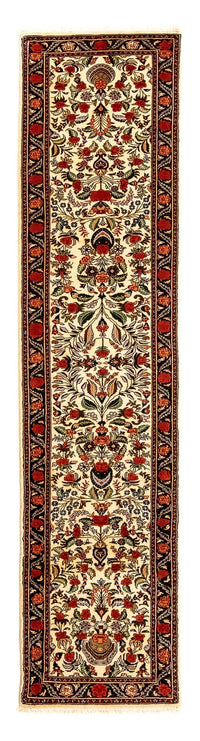 Tapis de couloir Tapis persan - Bidjar - 289 x 56 cm - beige