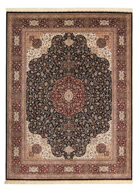 Tapis oriental - Hereke - 370 x 276 cm - rouge foncé