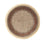 Tapis oriental - Hereke ronde  - 185 x 185 cm - beige