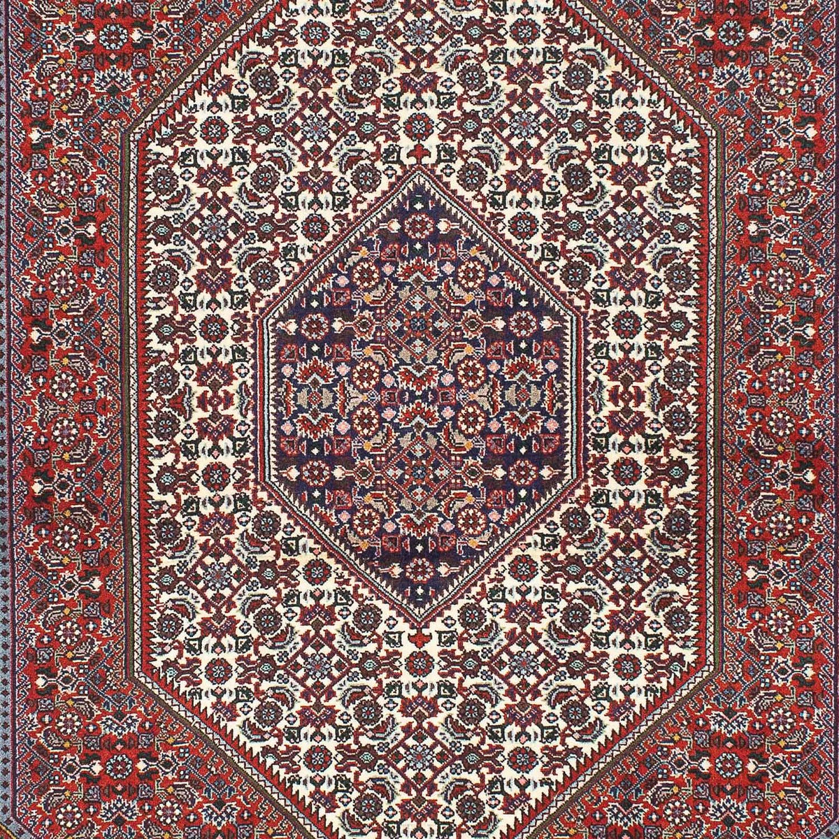 Tapis persan - Bidjar - 205 x 138 cm - multicolore