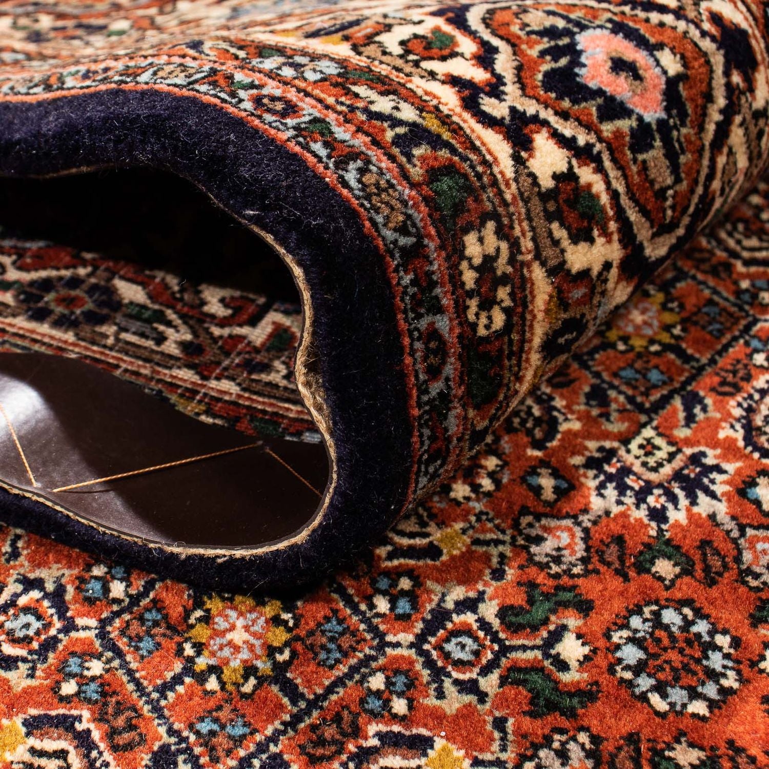 Tapis persan - Bidjar - 274 x 171 cm - marron