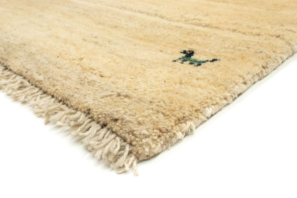 Tapis de couloir Tapis Gabbeh - Persan - 277 x 93 cm - beige
