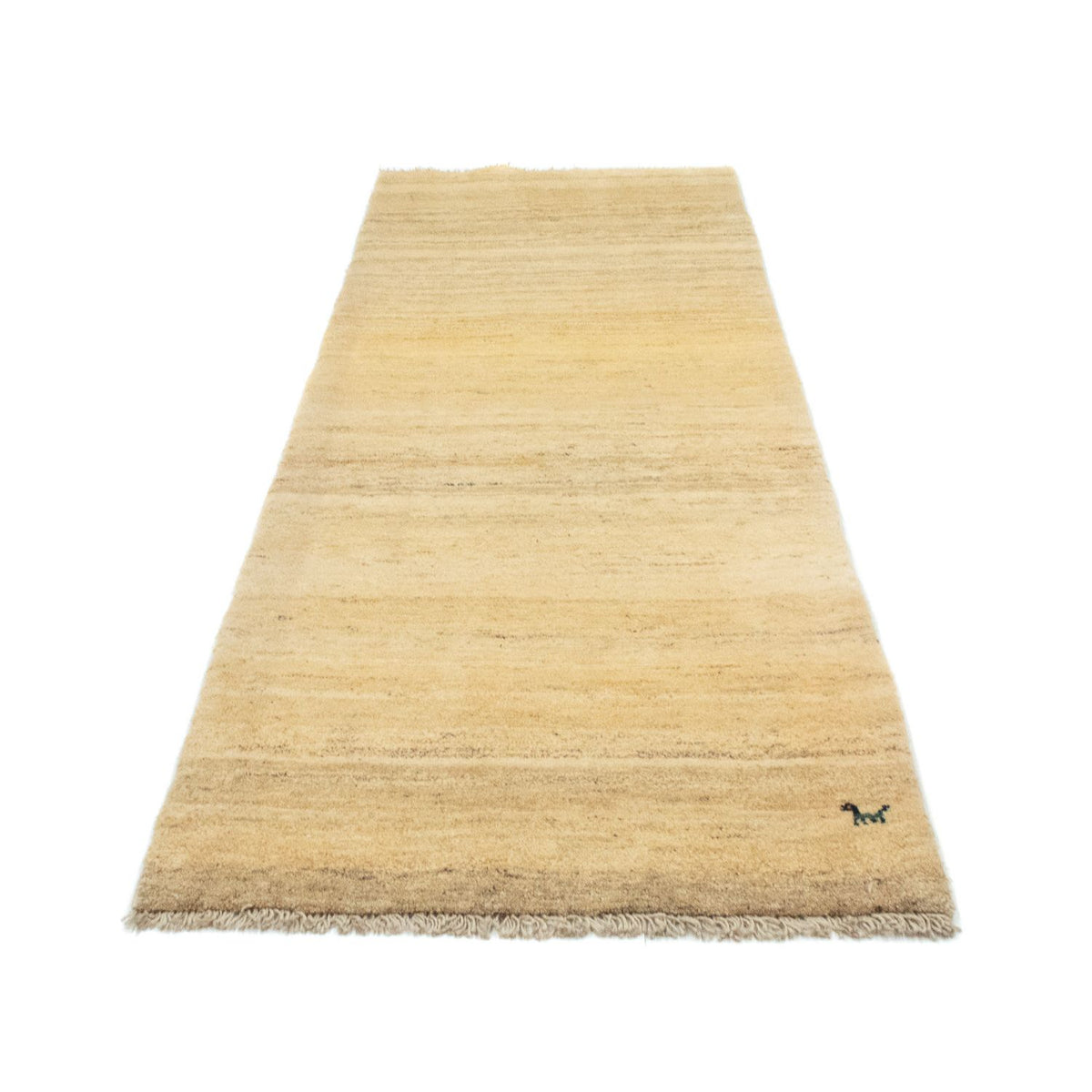 Tapis de couloir Tapis Gabbeh - Persan - 277 x 93 cm - beige