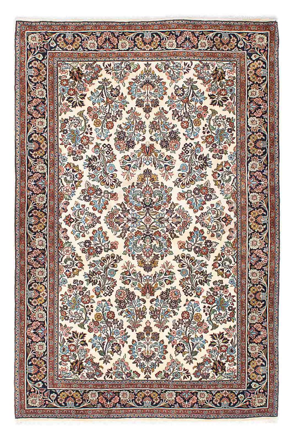 Tapis persan - Bidjar - 203 x 138 cm - beige