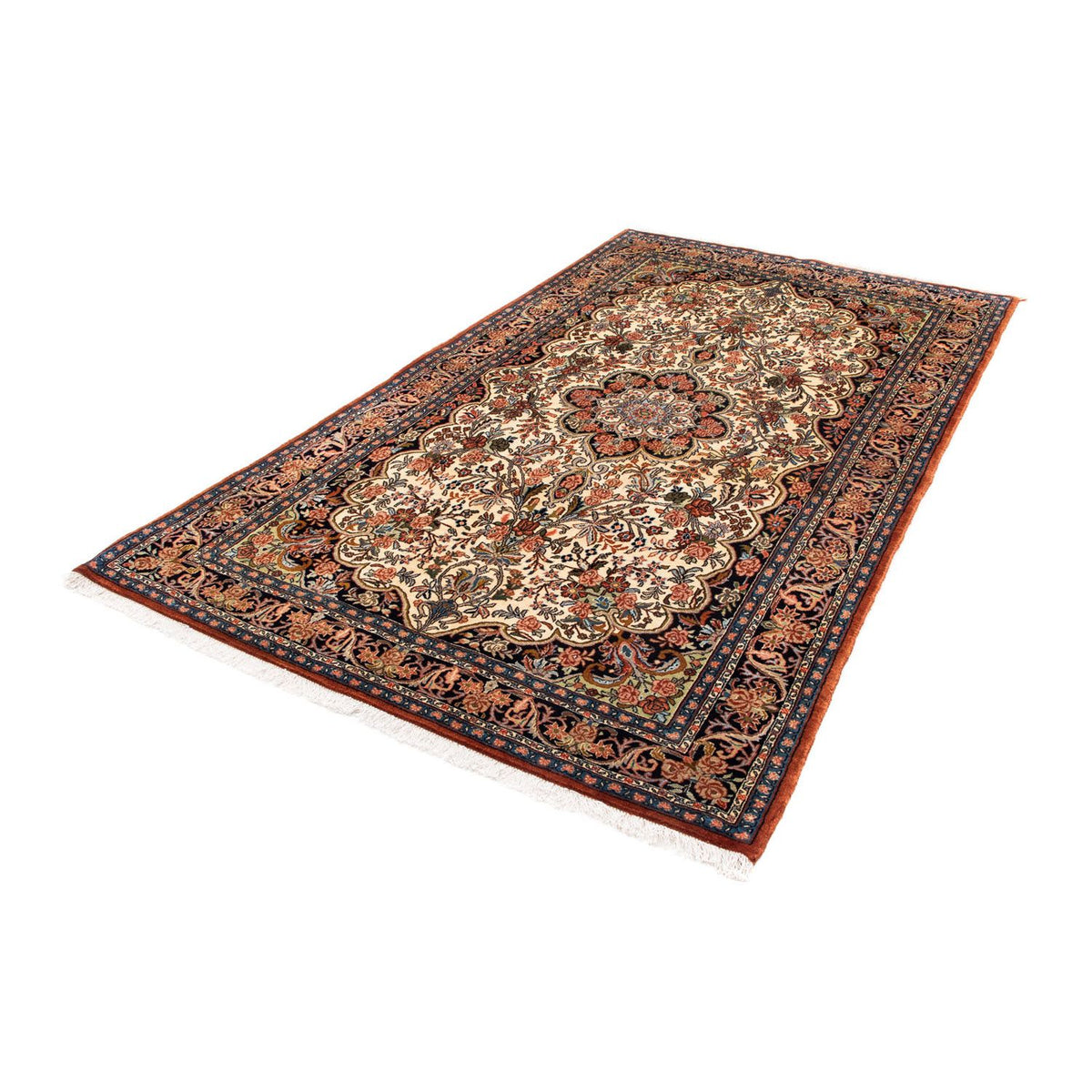 Tapis persan - Bidjar - 232 x 137 cm - beige