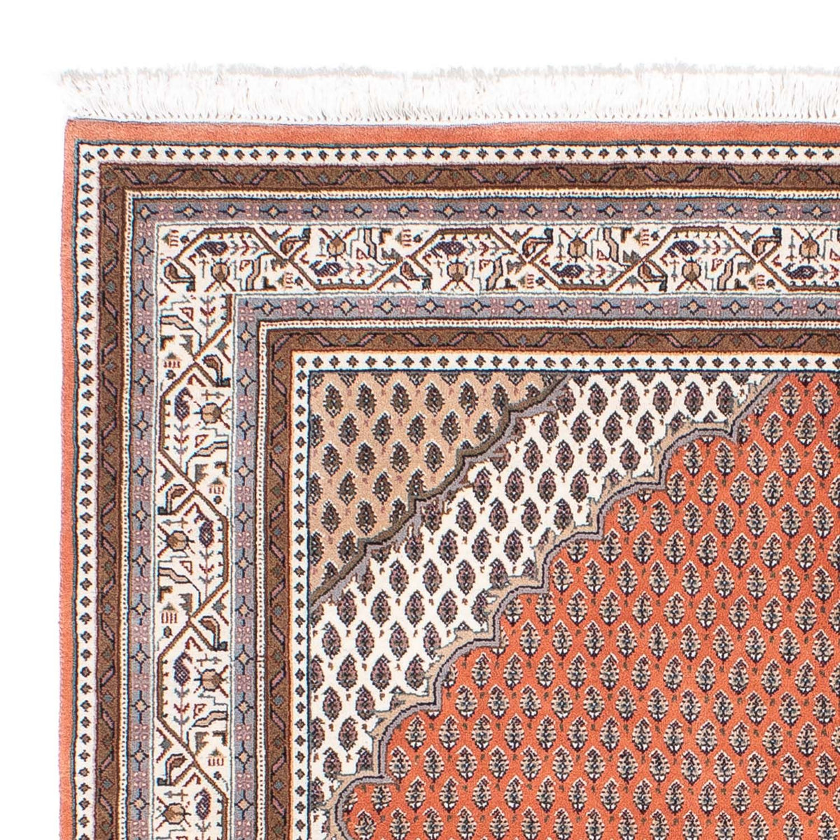 Tapis persan - Tabriz - 243 x 171 cm - rouge clair