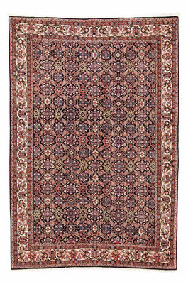 Tapis persan - Bidjar - 245 x 165 cm - bleu foncé