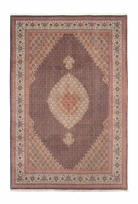 Tapis persan - Tabriz - 304 x 202 cm - marron clair