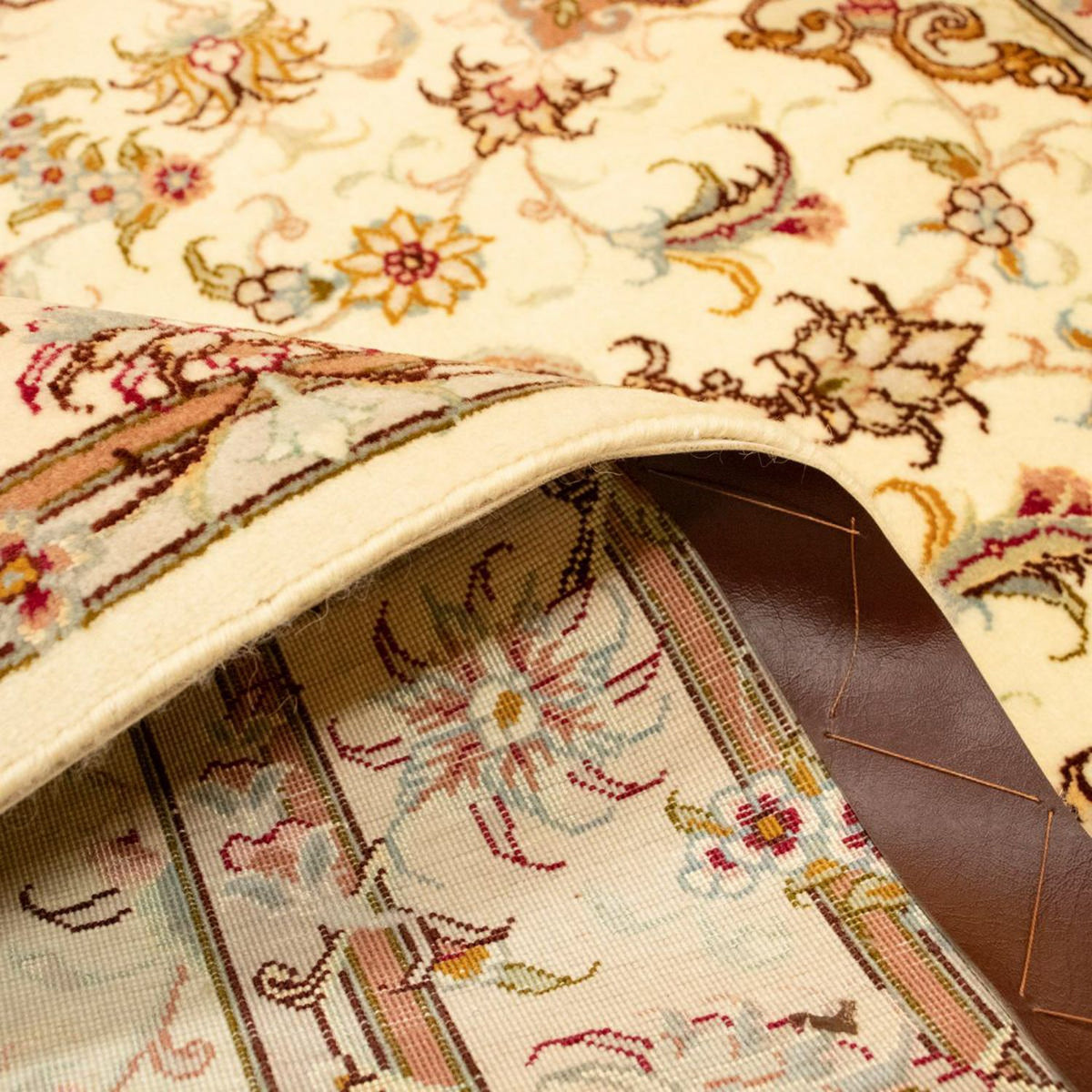 Tapis persan - Tabriz - Royal - 145 x 100 cm - beige