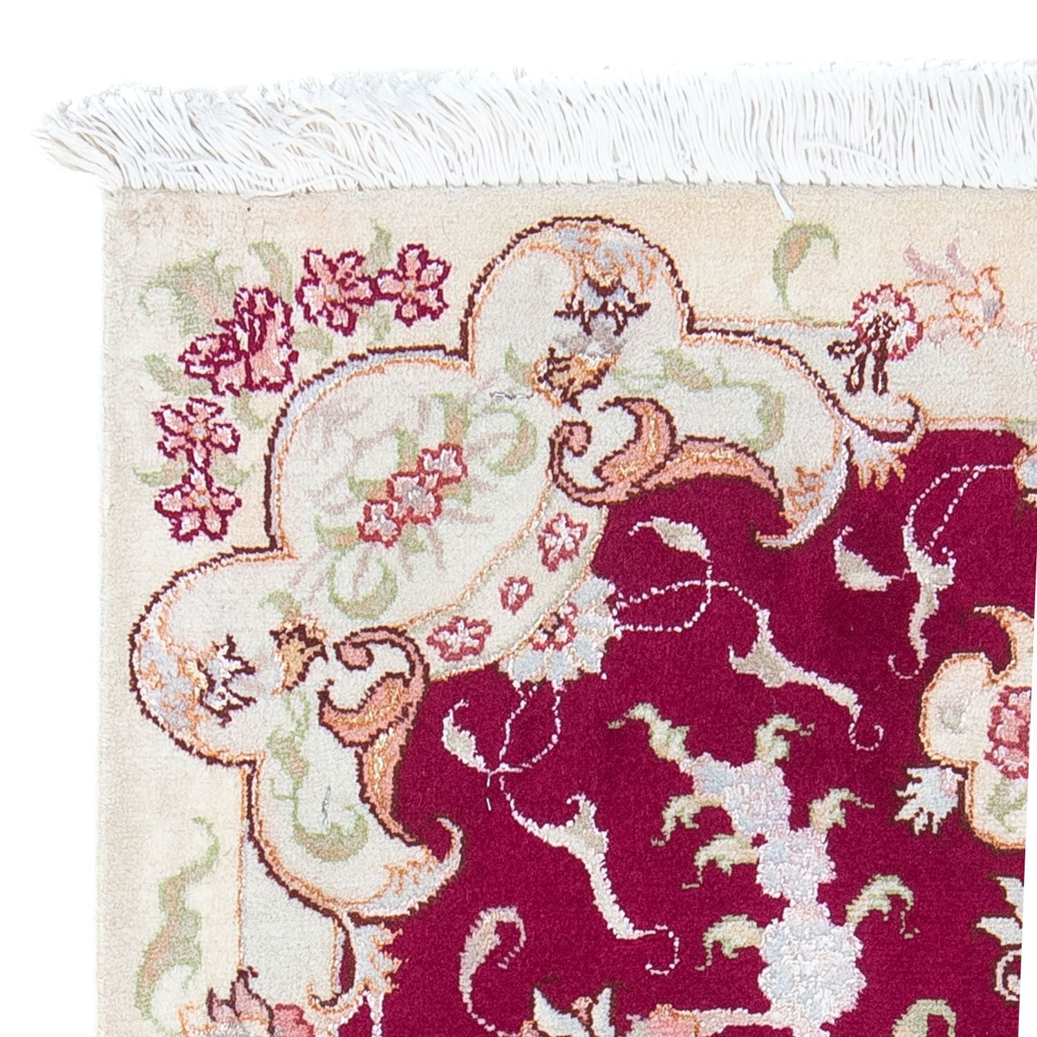 Tapis persan - Tabriz - Royal - 98 x 58 cm - rouge foncé