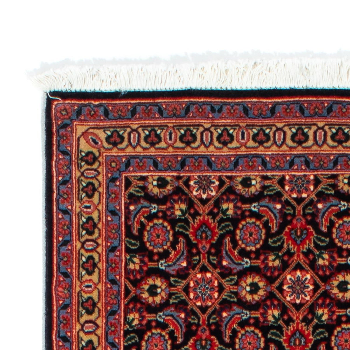 Tapis de couloir Tapis persan - Tabriz - 201 x 64 cm - rouille