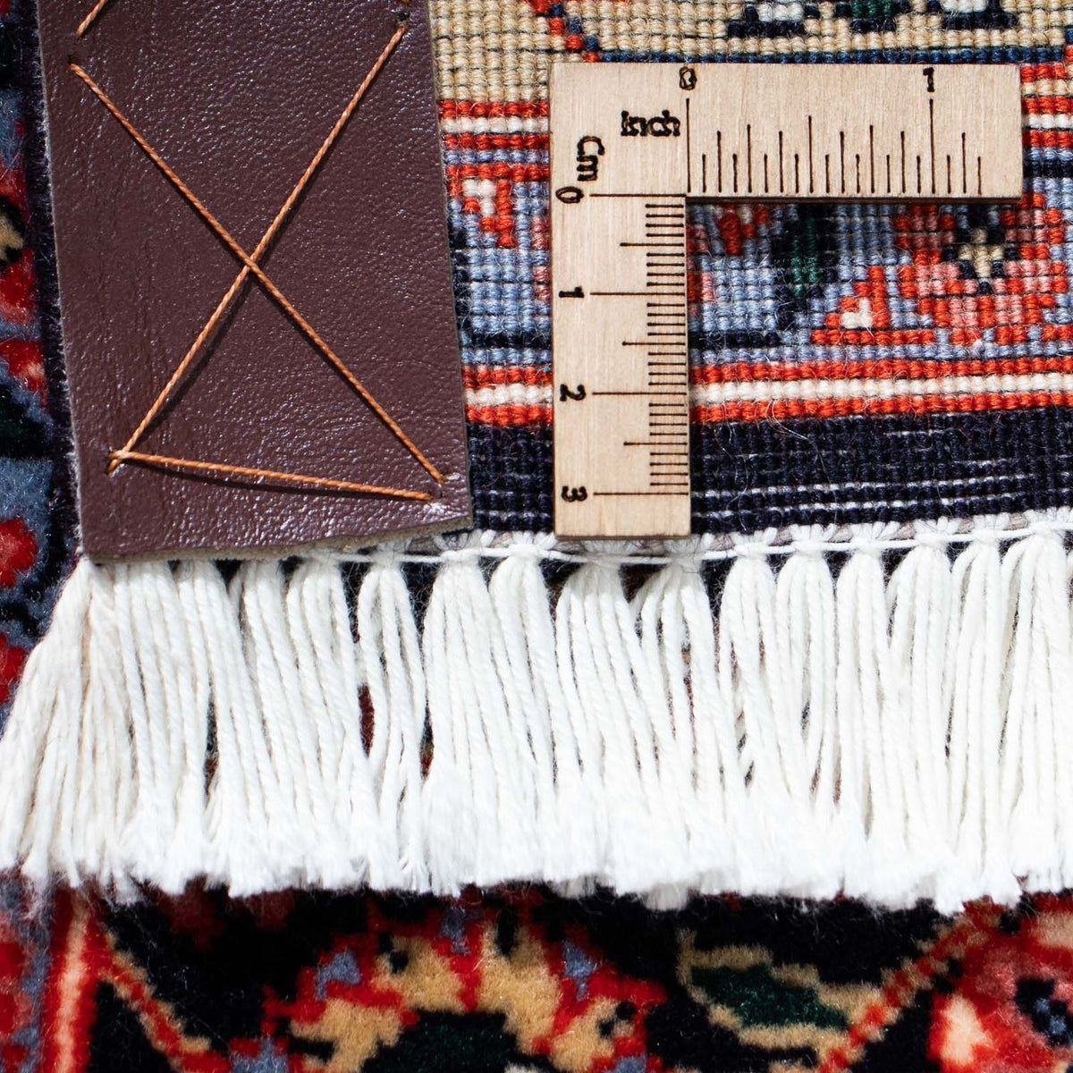 Tapis de couloir Tapis persan - Tabriz - 201 x 64 cm - rouille