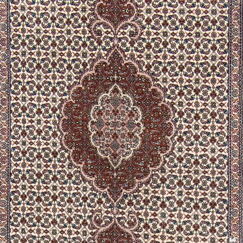Tapis de couloir Tapis persan - Tabriz - 402 x 82 cm - multicolore
