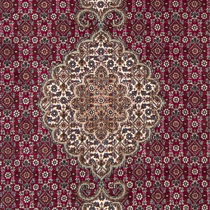 Tapis de couloir Tapis persan - Tabriz - 344 x 80 cm - rouge foncé